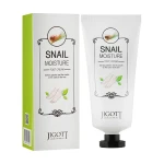 Крем для ног с экстрактом слизи улитки - Jigott Jigott Real Moisture Snail Foot Cream, 100 мл - фото N3