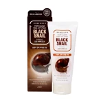 Очищаюча маска-плівка з екстрактом слизу чорного равлика 180 мл - Jigott Black Snail Pure Clean Peel Off Pack, 180 мл - фото N3