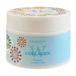 Осветляющий крем для лица с коллагеном - Enough W Collagen Whitening Premium Cream, 50 мл - фото N4