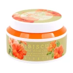 Крем для лица Антивозрастной с экстрактом гибискуса x - Jigott Hibiscus Flower Vital Cream, 100 мл - фото N3