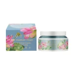 Увлажняющий крем для лица с экстрактом лотоса - Jigott Flower Lotus Moisture Cream, 100 мл - фото N3