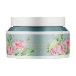 Увлажняющий крем для лица с экстрактом лотоса - Jigott Flower Lotus Moisture Cream, 100 мл - фото N4