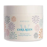 Масажний освітлюючий крем з колагеном для тіла - Enough W Collagen Whitening Premium Cleansing & Massage Cream, 300 мл - фото N4