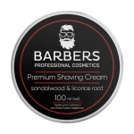 Крем для бритья с успокаивающим эффектом - Barbers Premium Shaving Cream Sandalwood-Licorice Root, 100 мл - фото N5