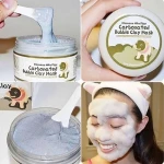 Глиняна-бульбашкова маска для обличчя - Elizavecca Milky Piggy Carbonated Bubble Clay Mask, 100 мл - фото N13