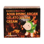 Крем зволожуючий - Elizavecca Face Care Aqua Rising Argan Gelato Steam Cream, 100 мл - фото N8