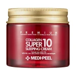 Омолоджуючий нічний крем для обличчя з колагеном - Medi peel Collagen Super 10 Sleeping Cream, 70 мл - фото N3