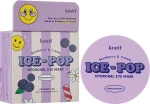 Гидрогелевые патчи для глаз с голубикой и сливками - PETITFEE & KOELF Blueberry & Cream Ice-Pop Hydrogel Eye Mask, 60 шт - фото N4