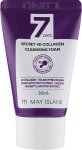 Пенка для умывания с коллагеном - May Island 7 Days Secret 4D Collagen Cleansing Foam, мини, 30 мл - фото N2