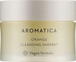 Гідрофільний очищуючий бальзам-щербет - Aromatica Orange Cleansing Sherbet, міні, 12 мл