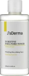 Тонер для очистки пор с AHA кислотой - J'sDerma Poreﬁne Peel Pore Toner, 200 мл