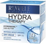 Інтенсивно зволожуючий денний крем для обличчя 15 - Revuele Hydra Therapy Intense Moisturising Day Cream SPF, 50 мл - фото N3