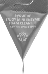 Ензимна пінка для вмивання - Ayoume Enjoy Mini Enzyme Foam Cleanser, 3 г, 1 шт - фото N2