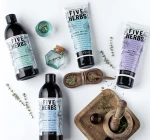 Зволожуючий шампунь для сухого та пошкодженого волосся - Barwa Five Herbs Moisturizing Shampoo, 480 мл - фото N5
