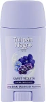 Дезодорант-стік "Солодка фіалка" - Tulipan Negro Sweet Violet Deo Stick, 50 мл