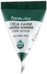 Содовый скраб для лица с центеллой азиатской и кислотами - FarmStay Cica Farm Baking Powder Pore Scrub, 7 г, 1 шт