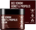 Крем для лица с пчелиным ядом, медом и прополисом - Fortheskin Bee Venom Honey & Propolis Cream, 60 мл - фото N2