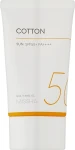 Солнцезащитный крем с бархатным финишем - Missha All Around Safe Block Cotton Sun SPF 50+ PA++++, 50 мл