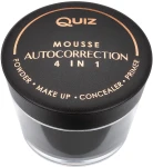 Мус-автокоректор 4 в 1 - Quiz Mousse Autocorrection 4 in 1, 30 мл