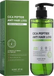Шампунь против выпадения волос - Some By Mi Cica Peptide Anti Hair Loss Derma Scalp Shampoo, 285 мл - фото N2