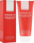 Очищувальна пінка при акне - FarmStay Derma Cube Acne Solution Cleansing Foam, 180 мл