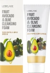 Пенка для умывания с экстрактом авокадо и оливок - Lebelage Fruit Avocado & Olive Cleansing Foam, 100 мл - фото N2