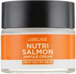 Питательный крем с лососевым маслом - Lebelage Ampule Cream Nutri Salmon, 70 мл - фото N2