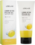 Пилинг-гель для лица - Lebelage Lemon Detox Peeling Gel, 180 мл