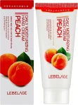 Зволожуючий крем для рук із екстрактом персика - Lebelage Daily Moisturizing Peach Cream, 100 мл - фото N2