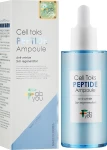 Ампульна сироватка для обличчя з пептидами - Fabyou Cell toks Peptide Ampoule, 50 мл - фото N2