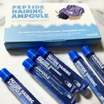 Восстанавливающие пептидные ампулы для волос - SumHair Peptide Hairing Ampoule #Black Berry, 13 мл, 10 шт - фото N2