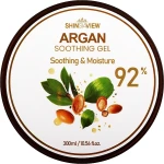 Зволожуючий гель для шкіри з екстрактом аргани - Shinsiaview Argan Soothing Gel 92%, 300 мл