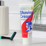 Крем для гоління для чутливої шкіри з екстрактом алое - COW Shaving Cream, 80 г - фото N2