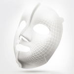 3D-маска для вирівнювання тону шкіри обличчя з вітаміном С - Kracie Hadabisei 3D Fit Mask, 4 шт - фото N7