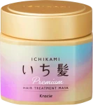 Маска для шовковистого волосся - Kracie Ichikami Premium Hair Treatment Mask, 200 г