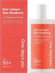 Солнцезащитная эссенция с коллагеном - One-Day's You Real Collagen Sun Essence SPF 50+ PA++++, 55 мл - фото N2