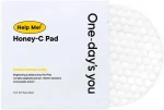 Тонер-диски для лица с прополисом и витамином С - One-Day's You One-Days You Help Me! Honey-C Pad, 20 шт