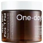 Тонер-диски для обличчя з ефектом пілінгу - One-Day's You Help Me! Pore-T Pad, 60 шт