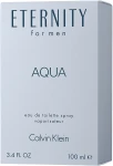 Туалетна вода чоловіча - Calvin Klein Eternity Aqua For Men, 100 мл - фото N4