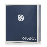 Пудра компактна із запасним блоком - Chambor Silver Shadow Compact Powder, RR2 - Rose Pale, 2х16 г - фото N6