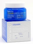Зволожуючий крем для обличчя з гідролізованим колагеном - FarmStay Collagen Water Full Moist Cream, 100 г - фото N3