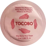 Тонер для сужения пор - TOCOBO Vita Berry Pore Toner, пробник, 1 мл