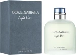 Туалетна вода чоловіча - Dolce & Gabbana Light Blue Pour Homme, 200 мл