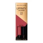 Стойкая жидкая помада и увлажняющий бальзам - Max Factor Lipfinity Lip Colour, 030 Cool, 2.3 мл + 1.9 мл - фото N2