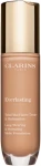 Тональная основа для лица - Clarins Everlasting Long-Wearing And Hydrating Matte Foundation, 112C Amber, 30 мл