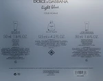 Набор - Dolce & Gabbana Light Blue Pour Homme, туалетная вода + гель для душа + бальзам после бритья - фото N5