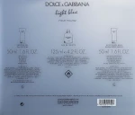 Набір - Dolce & Gabbana Light Blue Pour Homme, туалетна вода + гель для душу + бальзам після гоління - фото N6