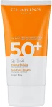 Сонцезахисний крем для тіла - Clarins Solaire Corps Hydratante Cream SPF 50+, 150 мл