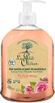 Рідке мило Троянда, 300 мл - Le Petit Olivier Pure liquid soap of Marseille Rose, 300 мл