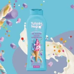 Гель для душу "Зефірний єдиноріг" - Tulipan Negro Yummy Cream Edition Bath And Shower Gel Marshmallow Unicorn, 650 мл - фото N3